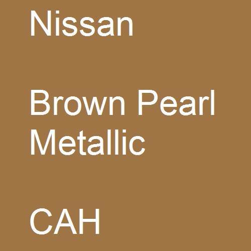 Nissan, Brown Pearl Metallic, CAH.